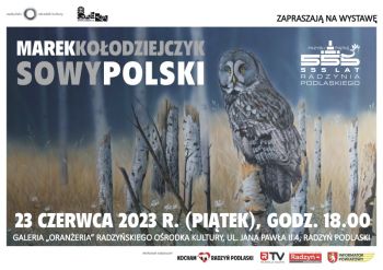 Wystawa Marka Kołodziejczyka Sowy Polski.