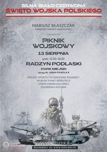 Święto Wojska Polskiego w Radzyniu.