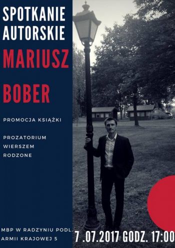 Mariusz Bober – spotkanie autorskie