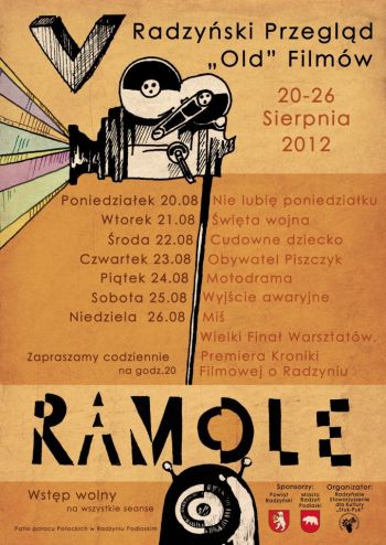 Nie lubię poniedziałku - czyli V Radzyński Przegląd Old Filmów Ramole - dzień 1