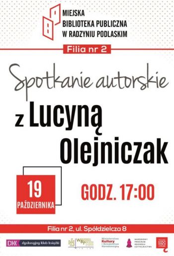 Spotkanie z Lucyną Olejniczak