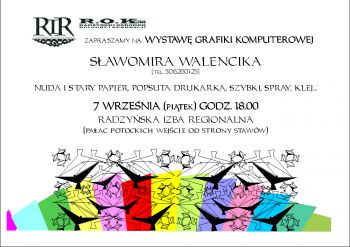 Wystawa grafiki komputerowej Sławomira Walencika