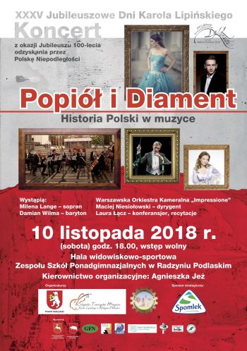 Koncert POPIÓŁ I DIAMENT - Historia Polski w Muzyce 