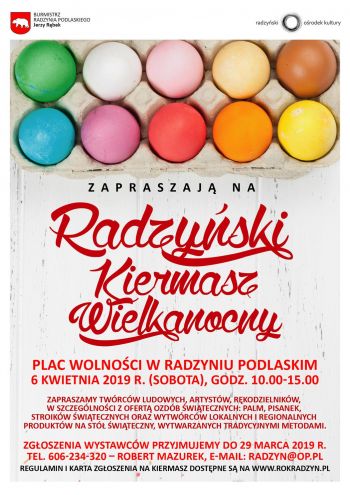 Radzyński Kiermasz Wielkanocny 2019