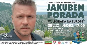Radzyńskie Spotkania z Podróżnikami - Spotkanie z Jakubem Poradą 