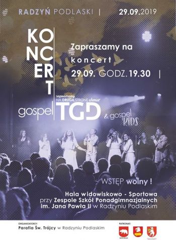Koncert TGD & Gospel & Gospel kids