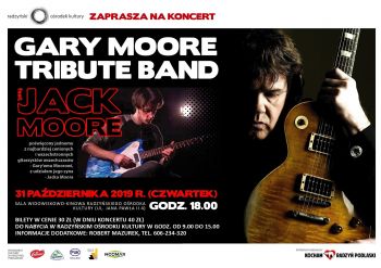 Koncert Gitarowy Gary Moore Tribute Band & Jack Moore