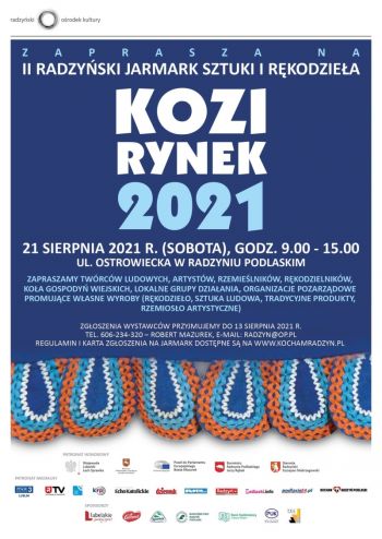 II Radzyński Jarmark Sztuki i Rękodzieła „Kozirynek 2021”