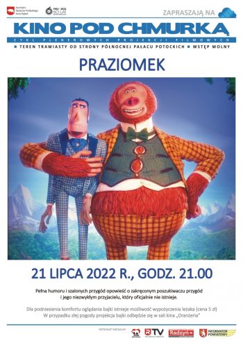 Wakacyjne Kino pod Chmurką - bajka Praziomek