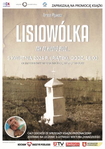 Promocja książki Teresy Pływacz pt. Lisiowólka. Tak to kiedyś było...