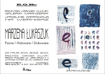 Wernisaż wystawy Marzeny Łukaszuk