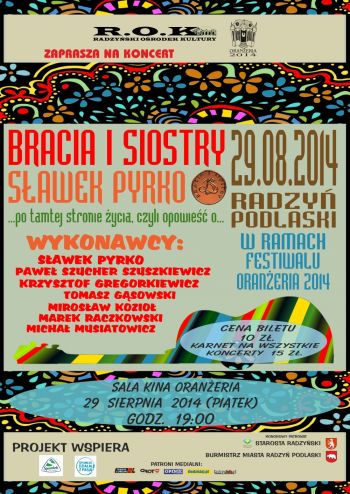 koncert zespołu BRACIA i SIOSTRY & SŁAWEK PYRKO