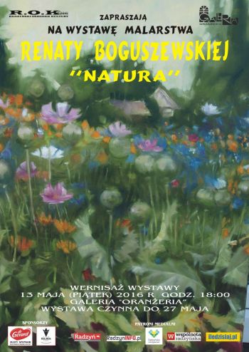 Wystawa malarstwa Renaty Boguszewskiej Natura