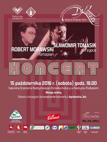 Koncert XXXIII Dni Karola Lipińskiego: Robert Morawski i Sławomir Tomasik